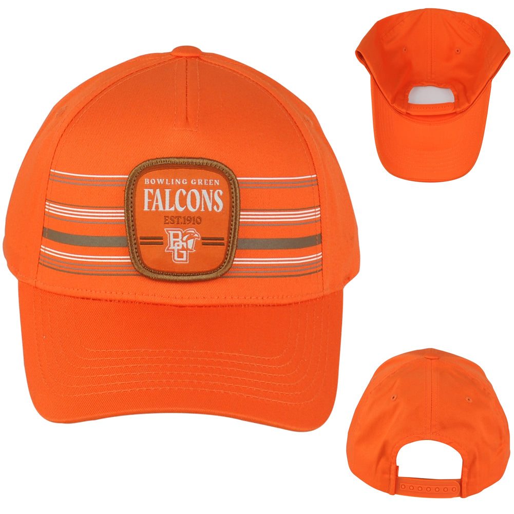 NCAA Captivating Bowling Green Falcons 1910 Orange Adults Men Snapback Hat Cap