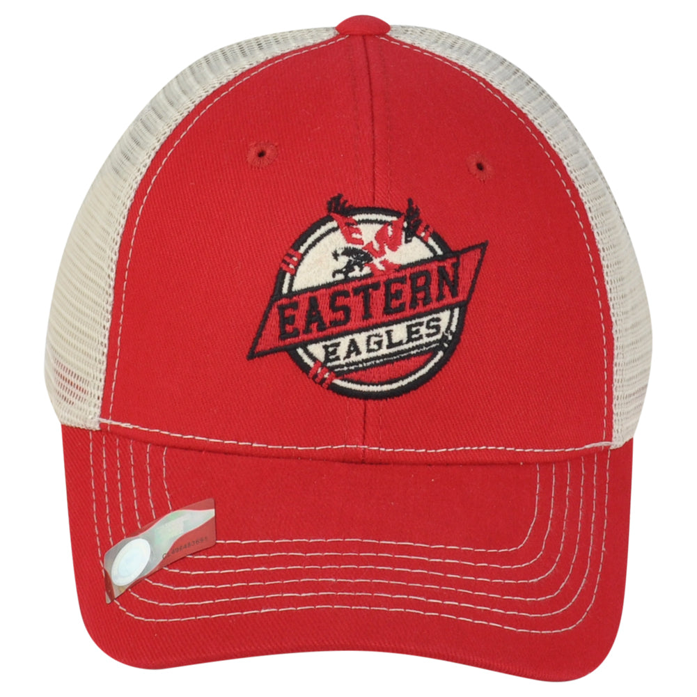 NCAA Captivating Eastern Washington Eagles Trucker Mesh Adults Snapback Hat Cap