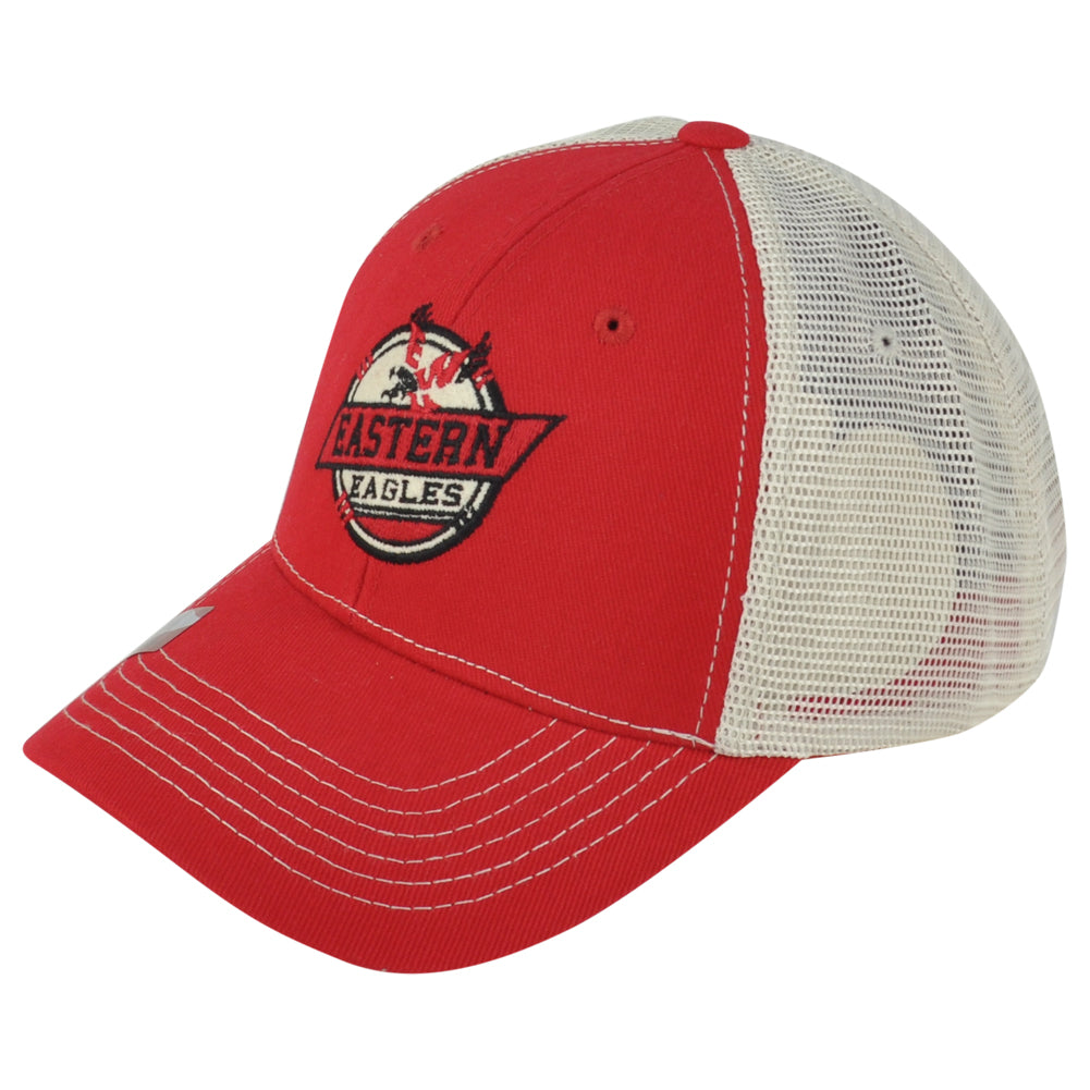 NCAA Captivating Eastern Washington Eagles Trucker Mesh Adults Snapback Hat Cap