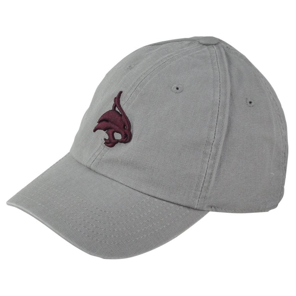 NCAA Captivating Texas State Bobcats Curved Bill Adults Adjustable Gray Hat Cap