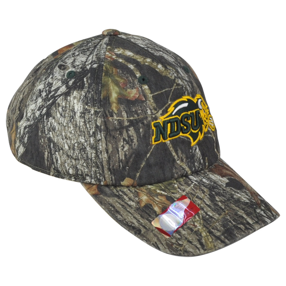 NCAA Captivating North Dakota State Bison NDSU Camouflage Curved Bill Hat Cap