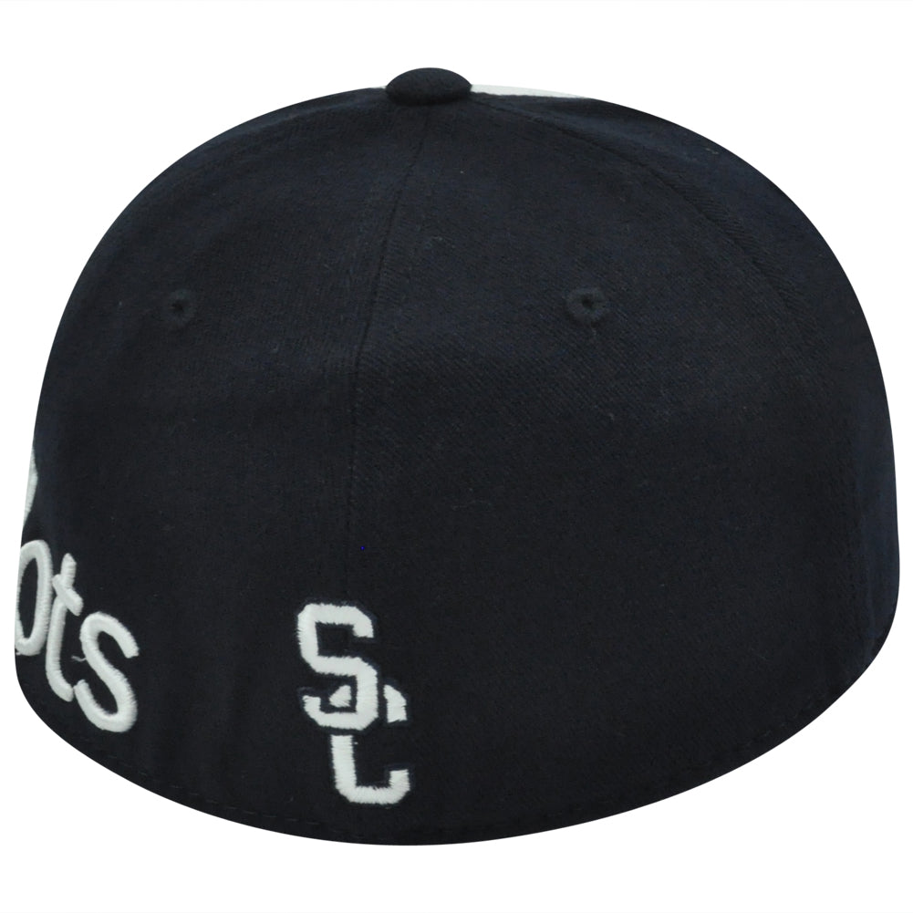 NCAA One Size Flex Fit Schoolcraft Ocelots Stretch Curved Bill Two Tone Hat Cap