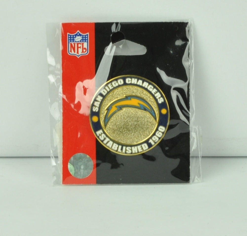 NFL San Diego Chargers Est 1960 Pin Lapel Pendant Collectible Fan Football