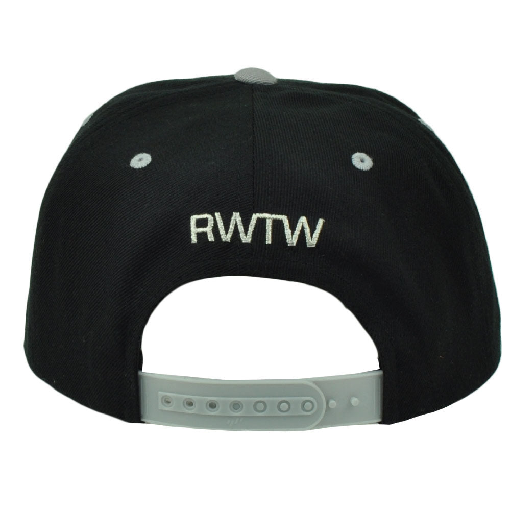 RWTW Logo Roll With The Winners Snapback Flat Bill Black Hat Cap Brand Wining
