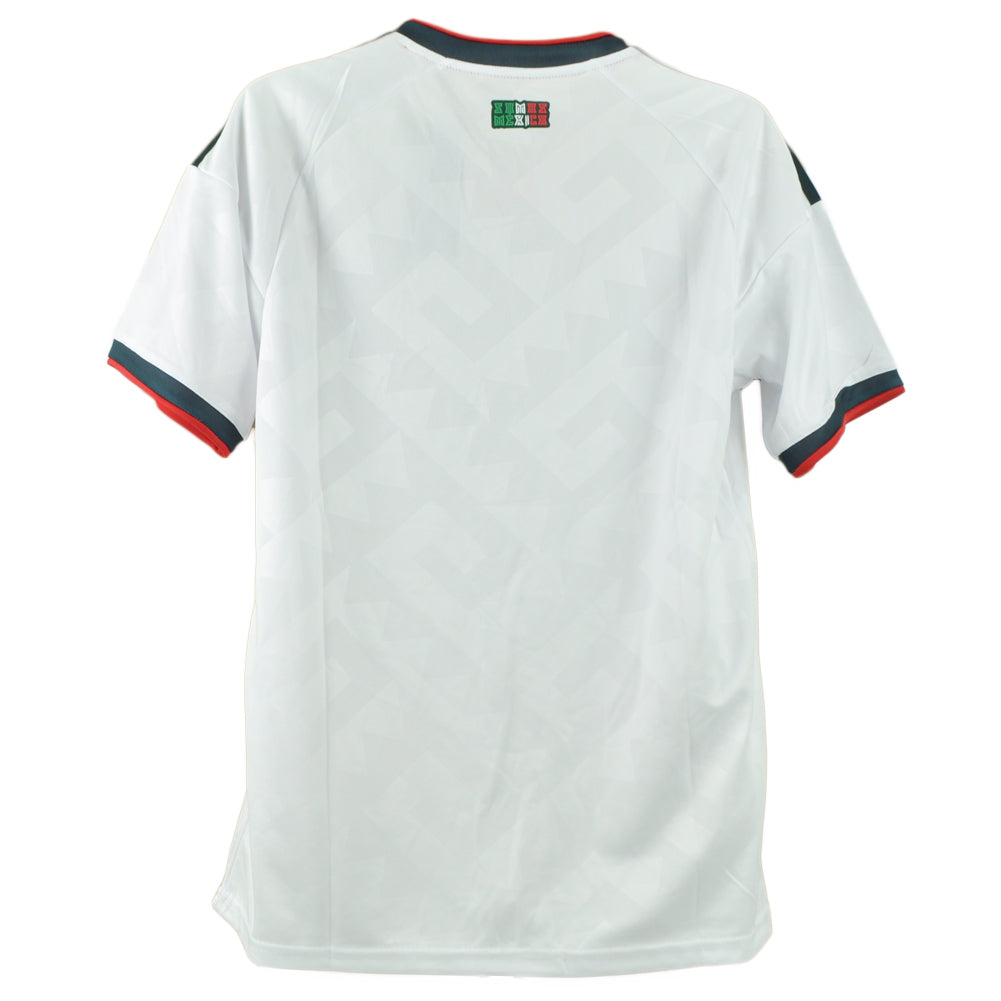 Mexico White Country Short Sleeve Adults Men Away Soccer Jersey World Cup