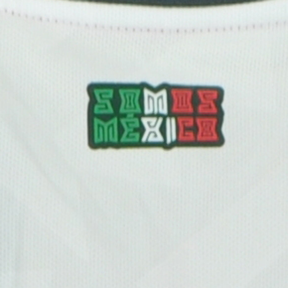 Mexico White Country Short Sleeve Adults Men Away Soccer Jersey World Cup