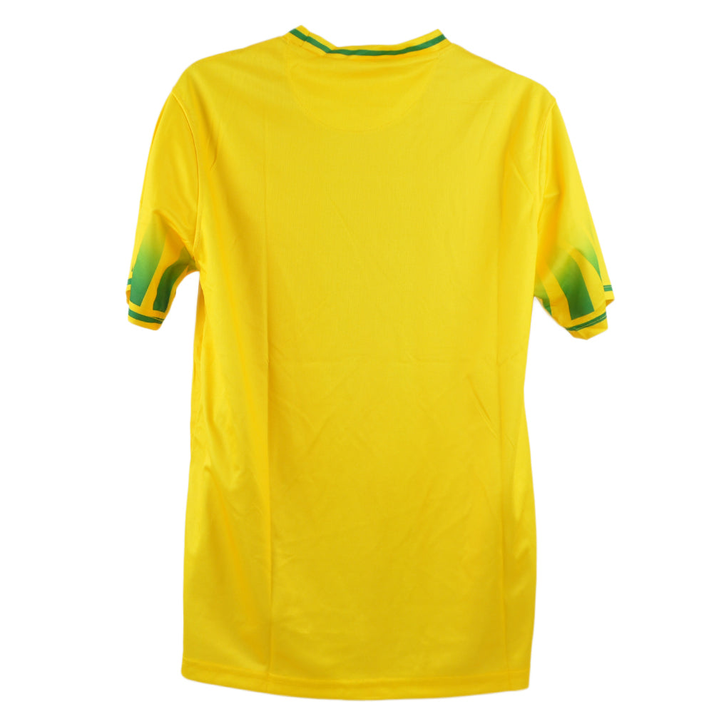 Sport Best Fashion Brazil Brasil Short Sleeve Red Round Neck Soccer Jersey