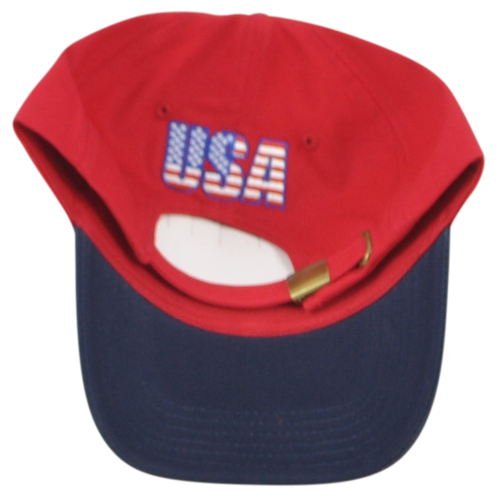 USA America Country Soccer Futbol Curved Bill Adjustable KV Sports Hat Cap