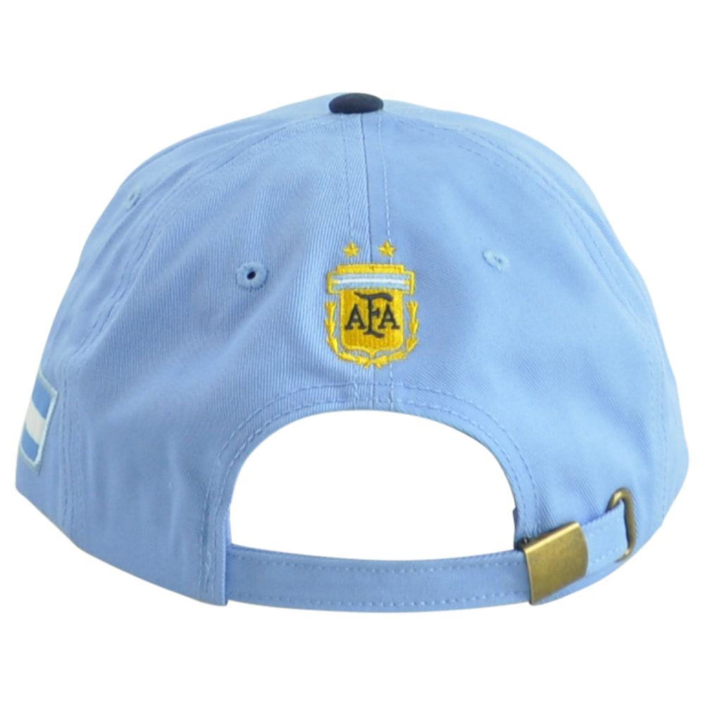 Argentina AFA Country Soccer Futbol Curved Bill Adjustable KV Sports Hat Cap