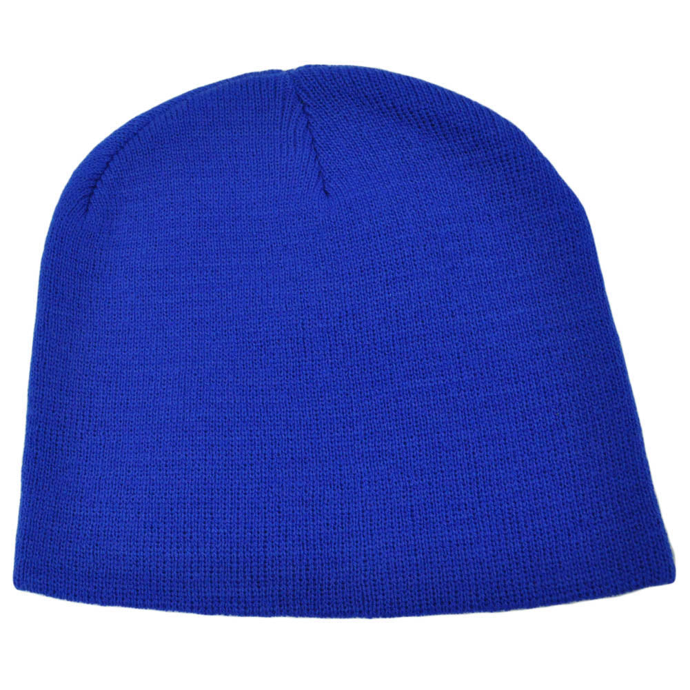 NCAA Fresno Bulldogs Cuffless Knit Beanie Skull Skully Acrylic Toque Thin Hat