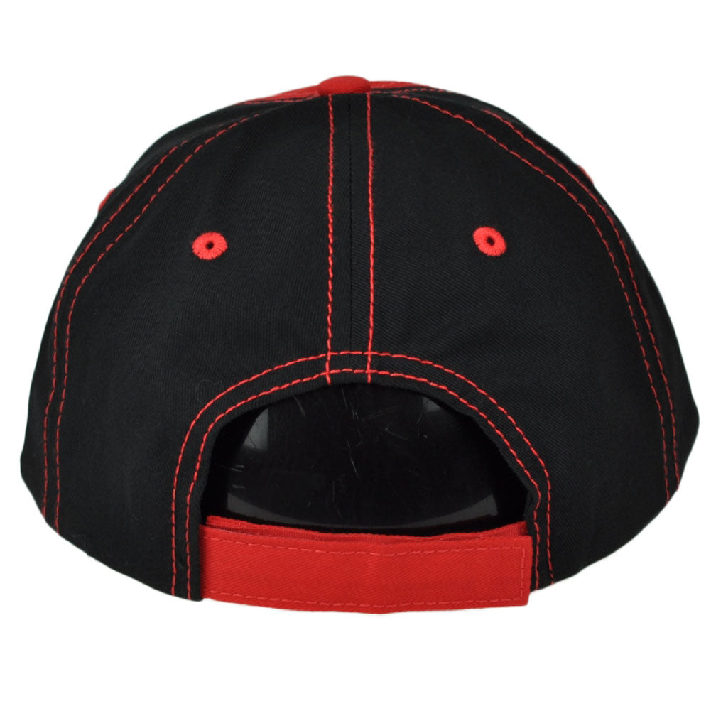 Miller High Life Champagne of Beers Red Black Hat Cap Curved Bill Adjustable
