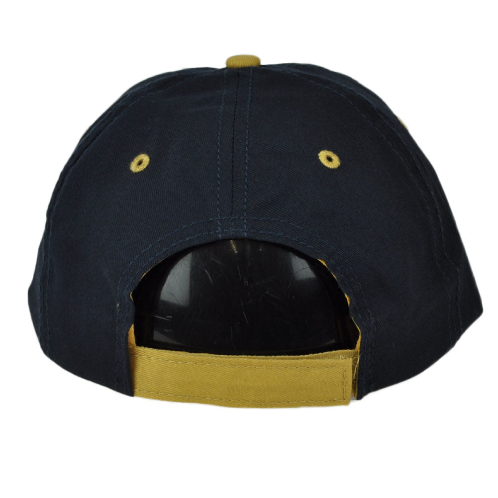 Miller Lite Quality Beer Navy Blue Two Tone Adjustable Hat Cap Curved Bill
