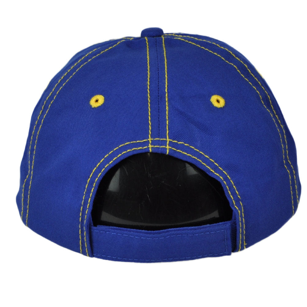 Hamms Premium Beer Brewing Blue White Relaxed Garment Hat Cap Adjustable