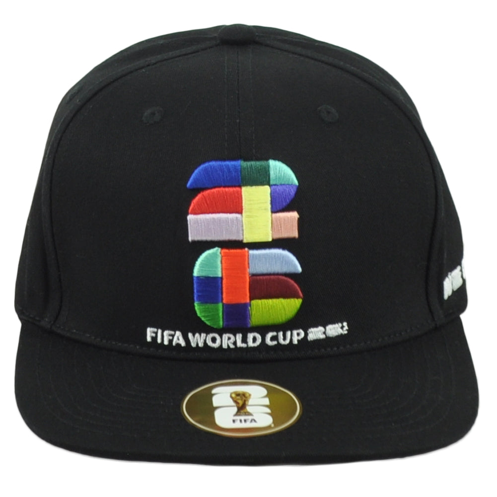 2026 FIFA World Cup We Are 26 Constructed Flat Bill Snapback Soccer Hat Cap