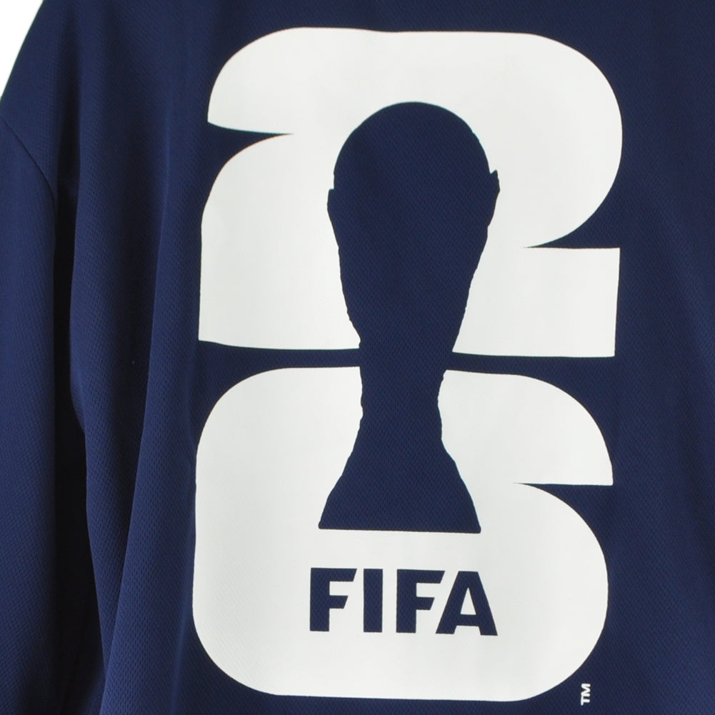 Brasil Brazil FIFA World Cup 2026 Long Sleeve Adults V-Neck Hockey Jersey