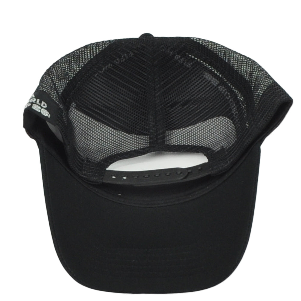 2026 FIFA World Cup Adjustable Trucker Mesh Black Curved Bill Soccer Hat Cap