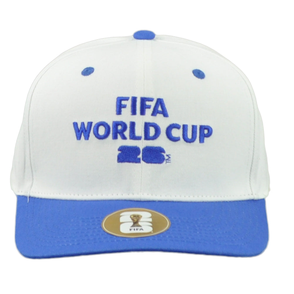 2026 FIFA World Cup Snapback White Royal We Are 26 Curved Bill Soccer Hat Cap