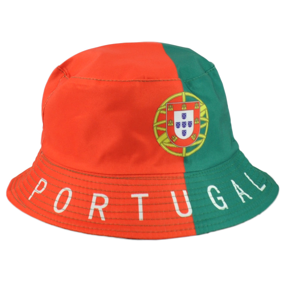 Portugal Country Sun Beach Fishing Bucket Hat Soccer Sports Adults Unisex
