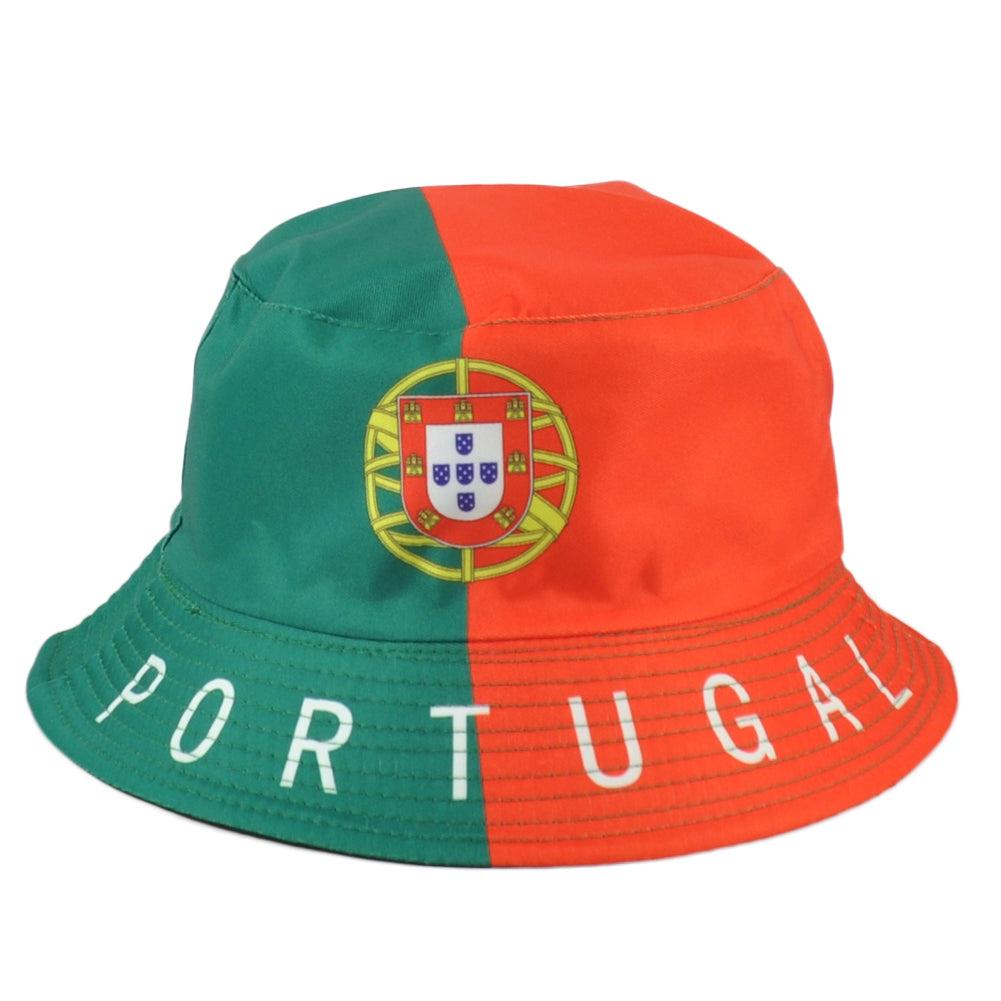 Portugal Country Sun Beach Fishing Bucket Hat Soccer Sports Adults Unisex