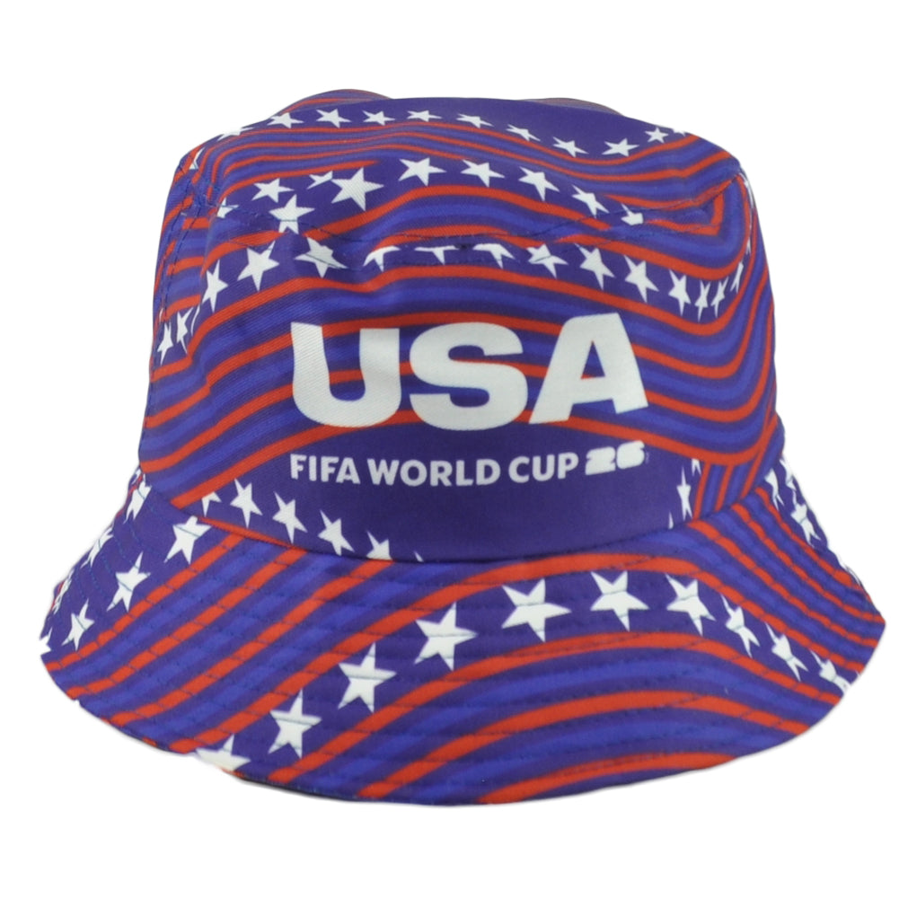 USA United States Country Sun Beach Fishing Bucket Hat Soccer Sports Adults