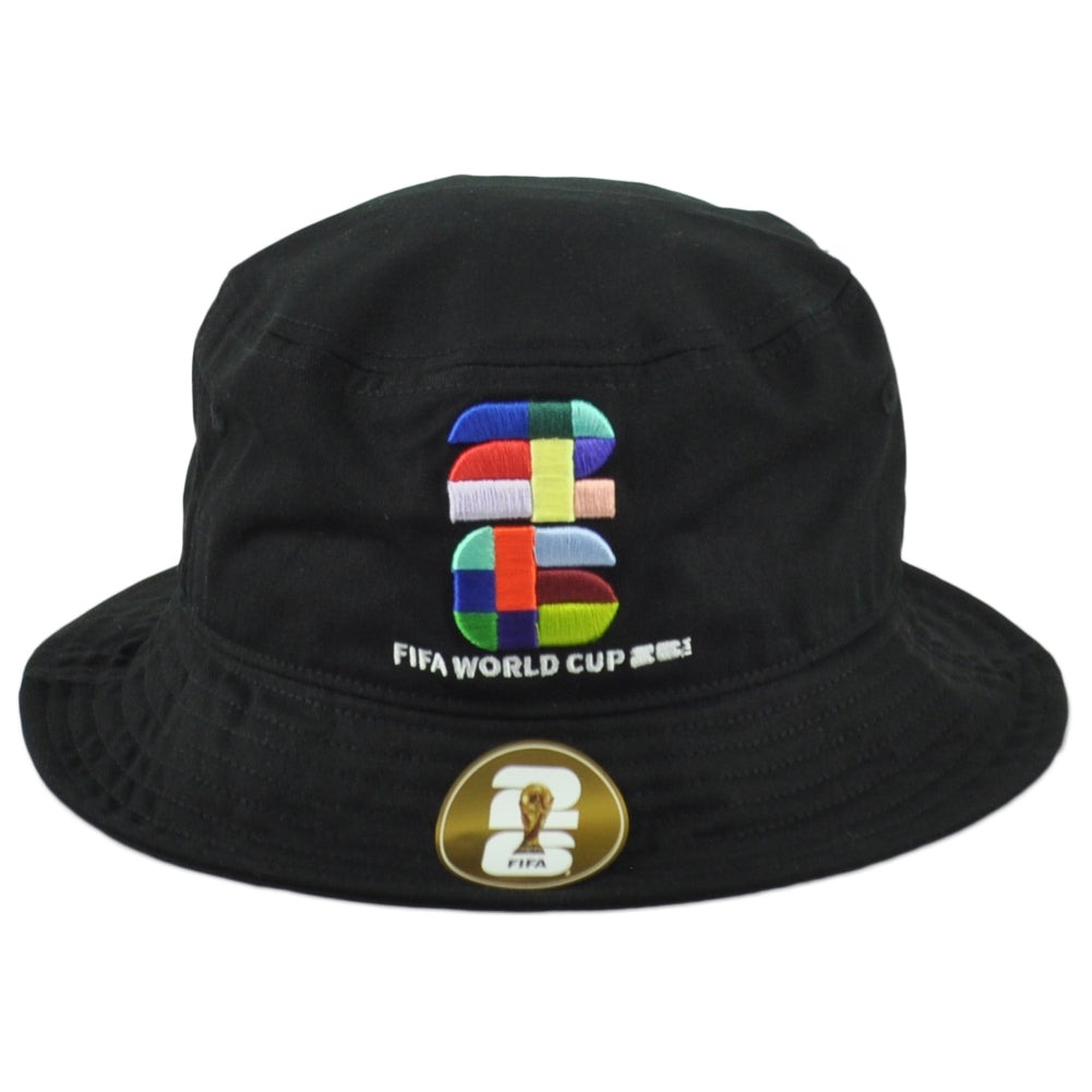 2026 FIFA World Cup Black Sun Beach Fishing Bucket Hat Soccer Sports Adults
