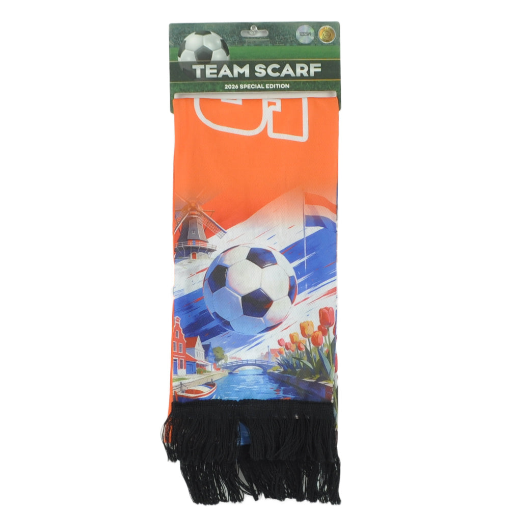 Netherlands Soccer Team Scarf 2026 Special Edition World Cup Winter Sports