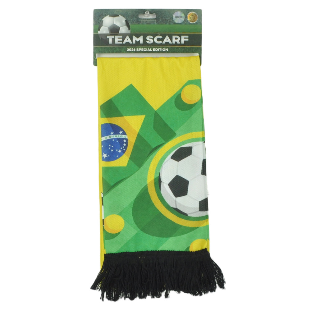 Brazil Brasil Soccer Team Scarf 2026 Special Edition World Cup Winter Sports