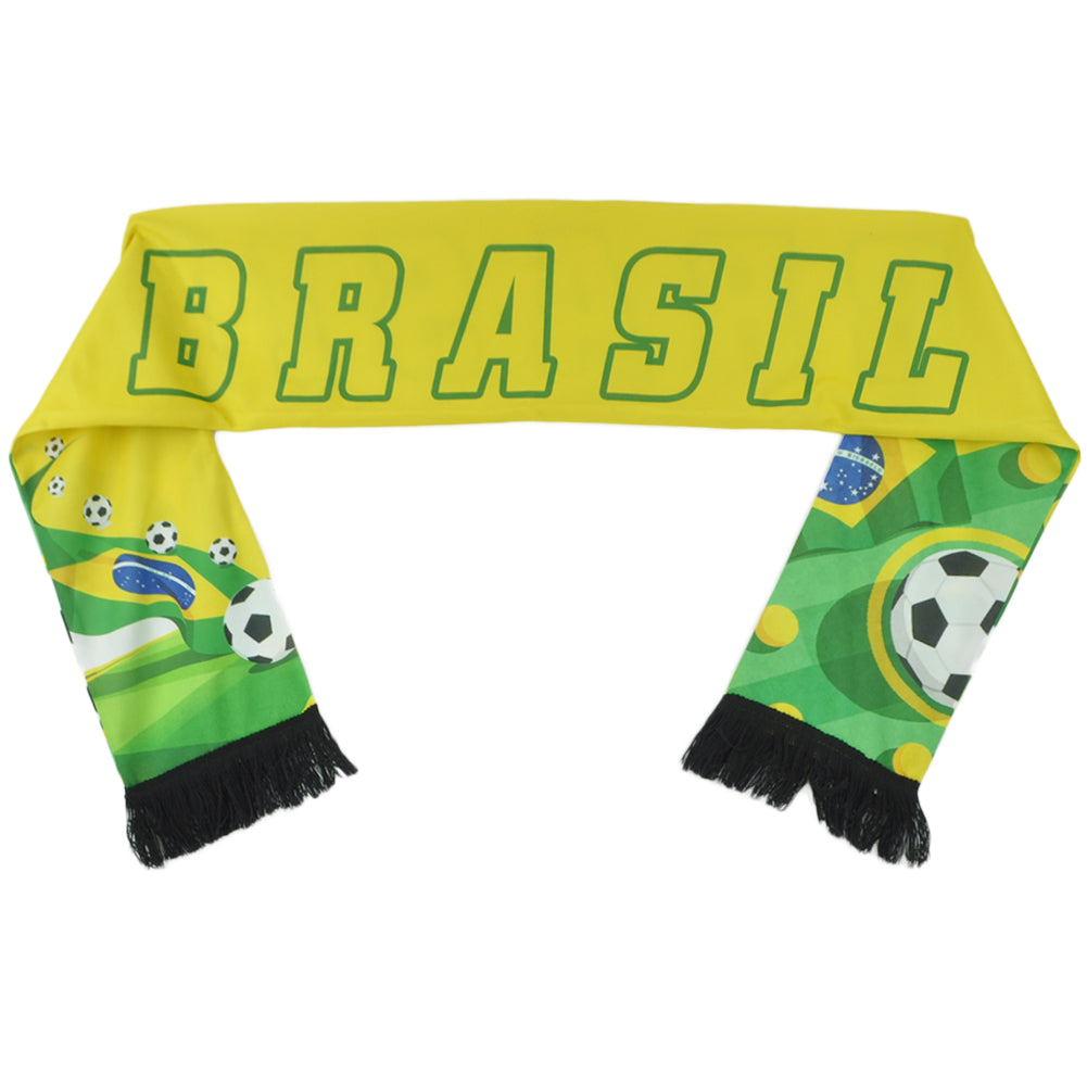 Brazil Brasil Soccer Team Scarf 2026 Special Edition World Cup Winter Sports