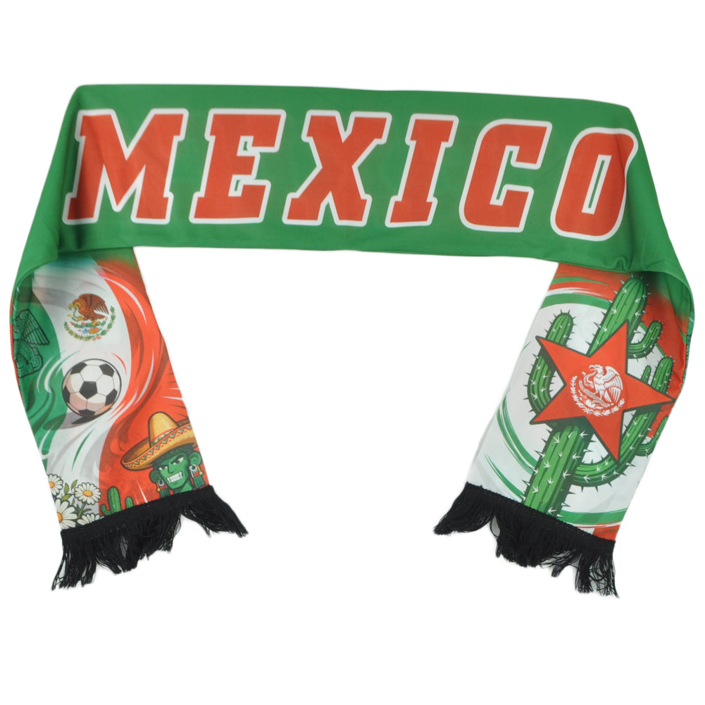 Mexico Soccer Team Scarf 2026 Special Edition World Cup Winter Sports Country