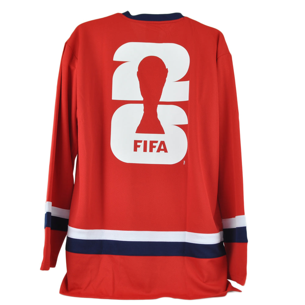 USA United States FIFA World Cup 2026 Long Sleeve Adults Hockey Jersey