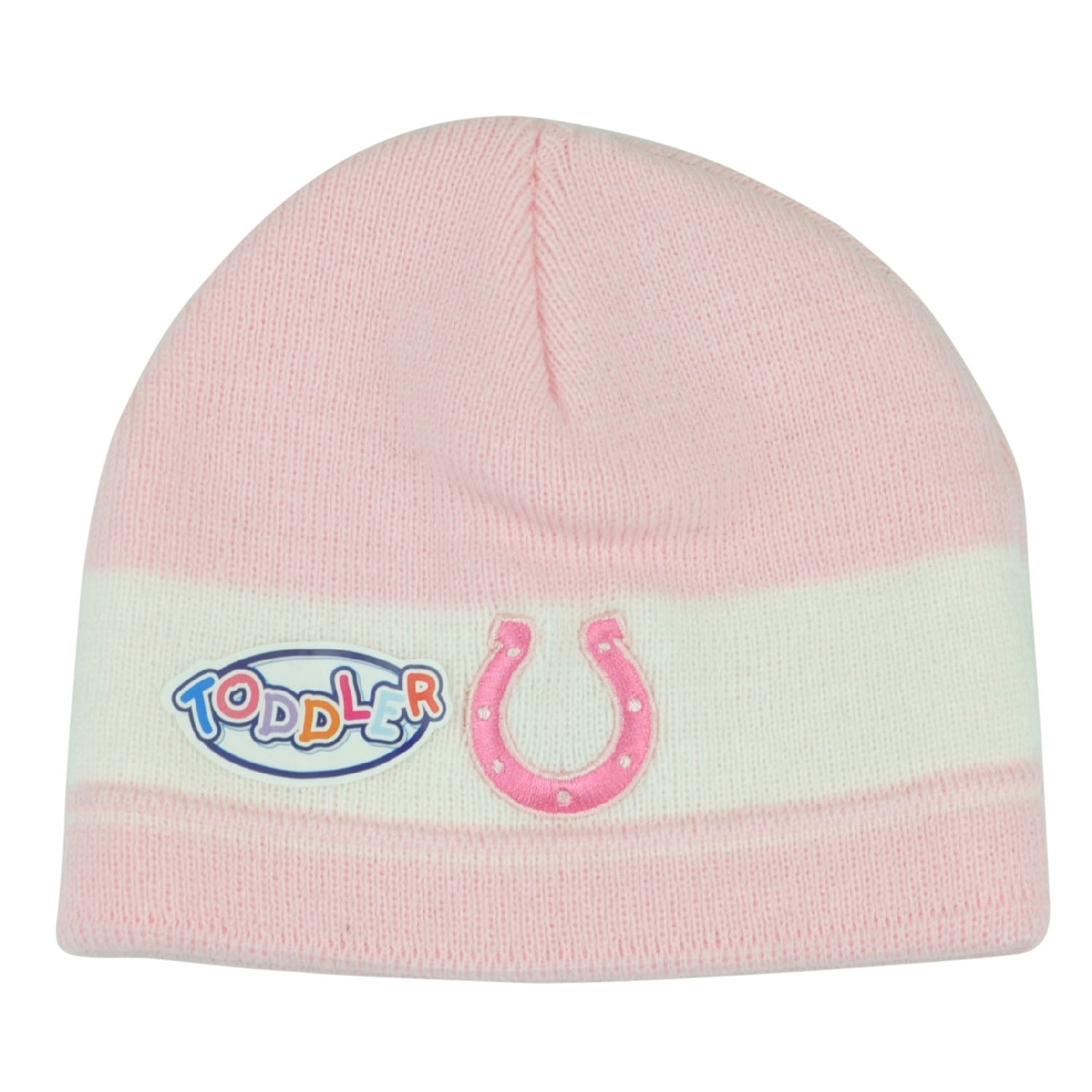 NFL Indianapolis Colts Pink Toddler Cuffless Knit Beanie Winter Team Apparel