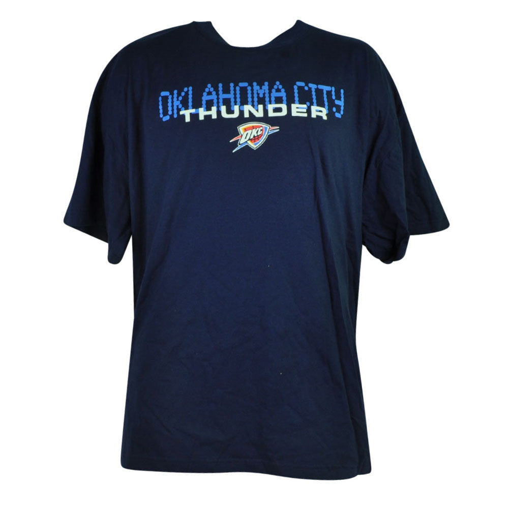 NBA Oklahoma City Thunder OKC Heritage XXL Tshirt Tee Navy Short Sleeve