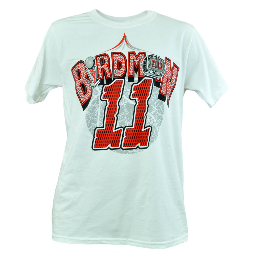 Miami Heat NBA Chris Birdman Anderson 11 2013 Champion Finals Tshirt Shirt