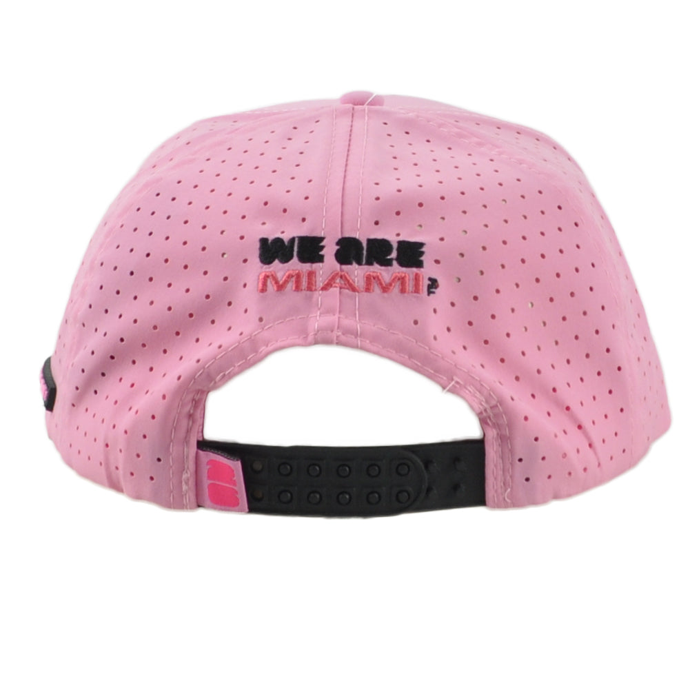 2026 FIFA World Cup Trucker We are Miami Pink Water Resistant Soccer Hat Cap