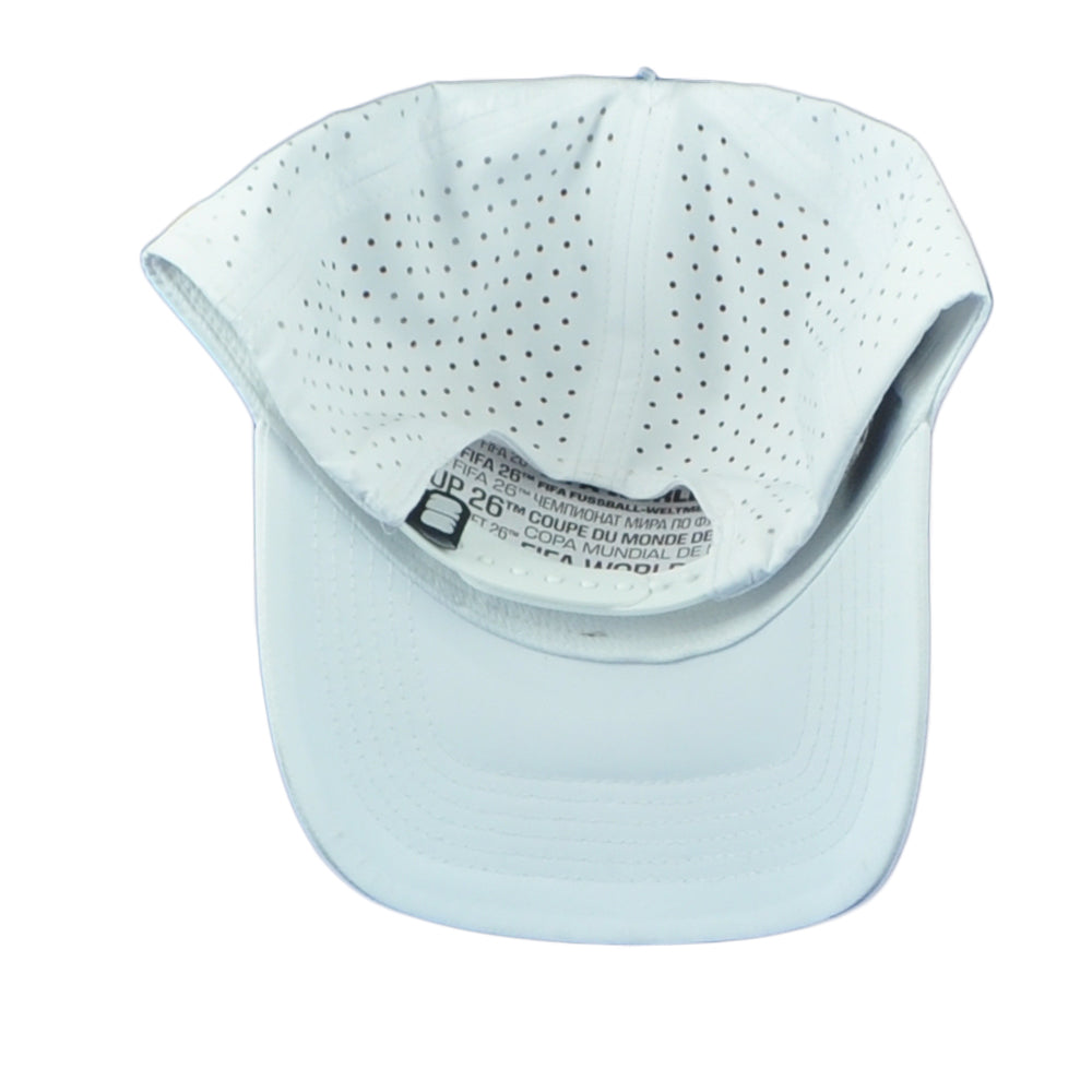 2026 FIFA World Cup Trucker Trophy White Snapback Water Resistant Soccer Hat Cap