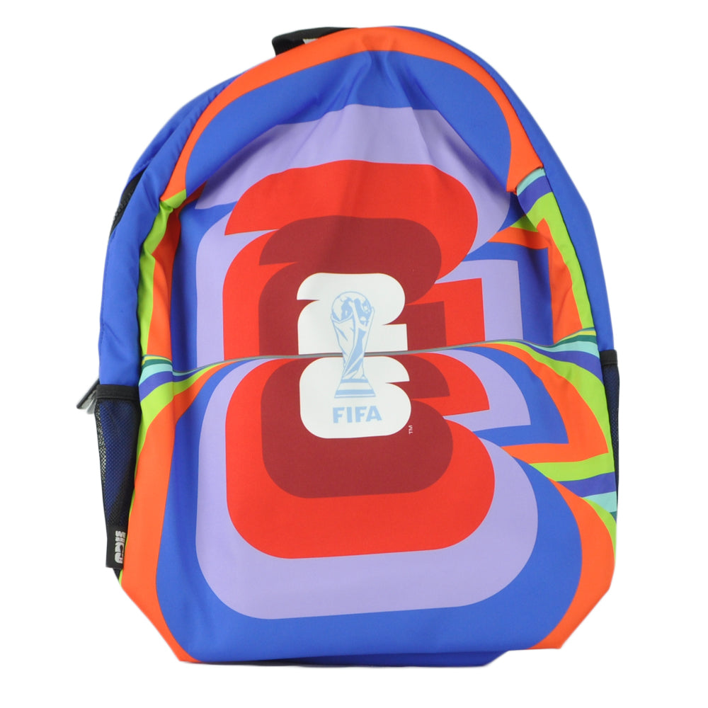 Fifa World Cup 2026 Trophy Backpack Mochila Book Bag Soccer Multicolor Sports
