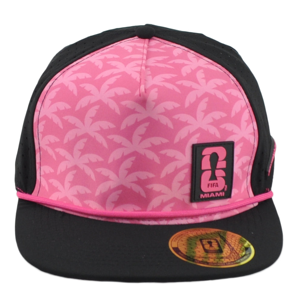 2026 FIFA World Cup Trucker We are Miami Palms Water Resistant Soccer Hat Cap