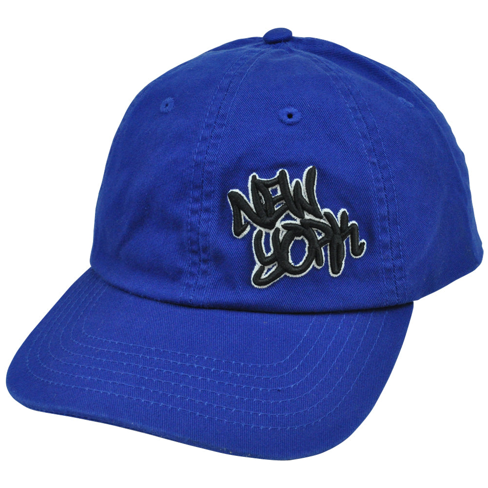 New York City State Big Apple Top of the World Relaxed Slouch Fit Cotton Hat Cap
