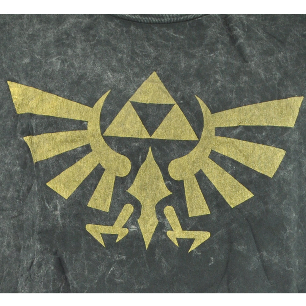 Nintendo The Legend of Zelda Discharge Logo Women Ladies Tshirt Tee