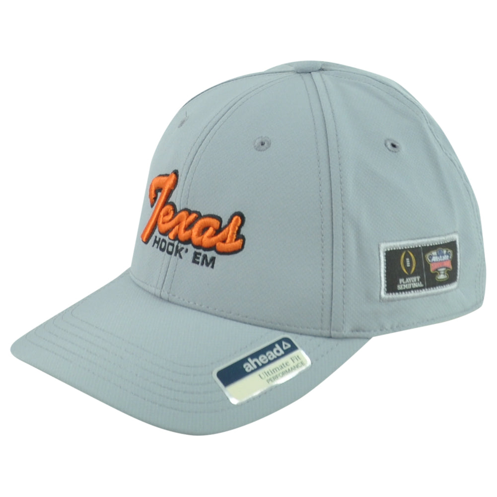 NCAA Ahead Texas Longhorns Hook' em Playoff Ultimate Adjustable Adults Hat Cap