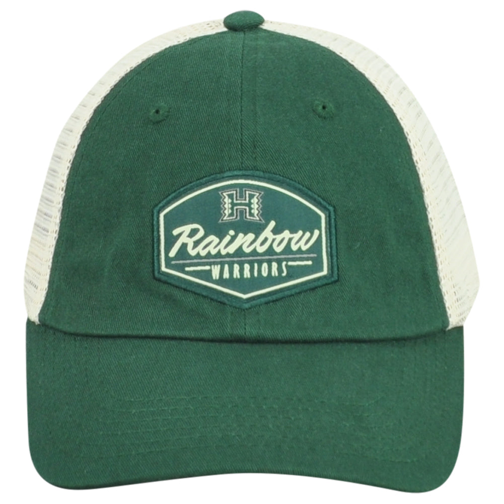 NCAA Captivating Hawaii Rainbow Warriors Trucker Mesh Snapback Adults Hat Cap
