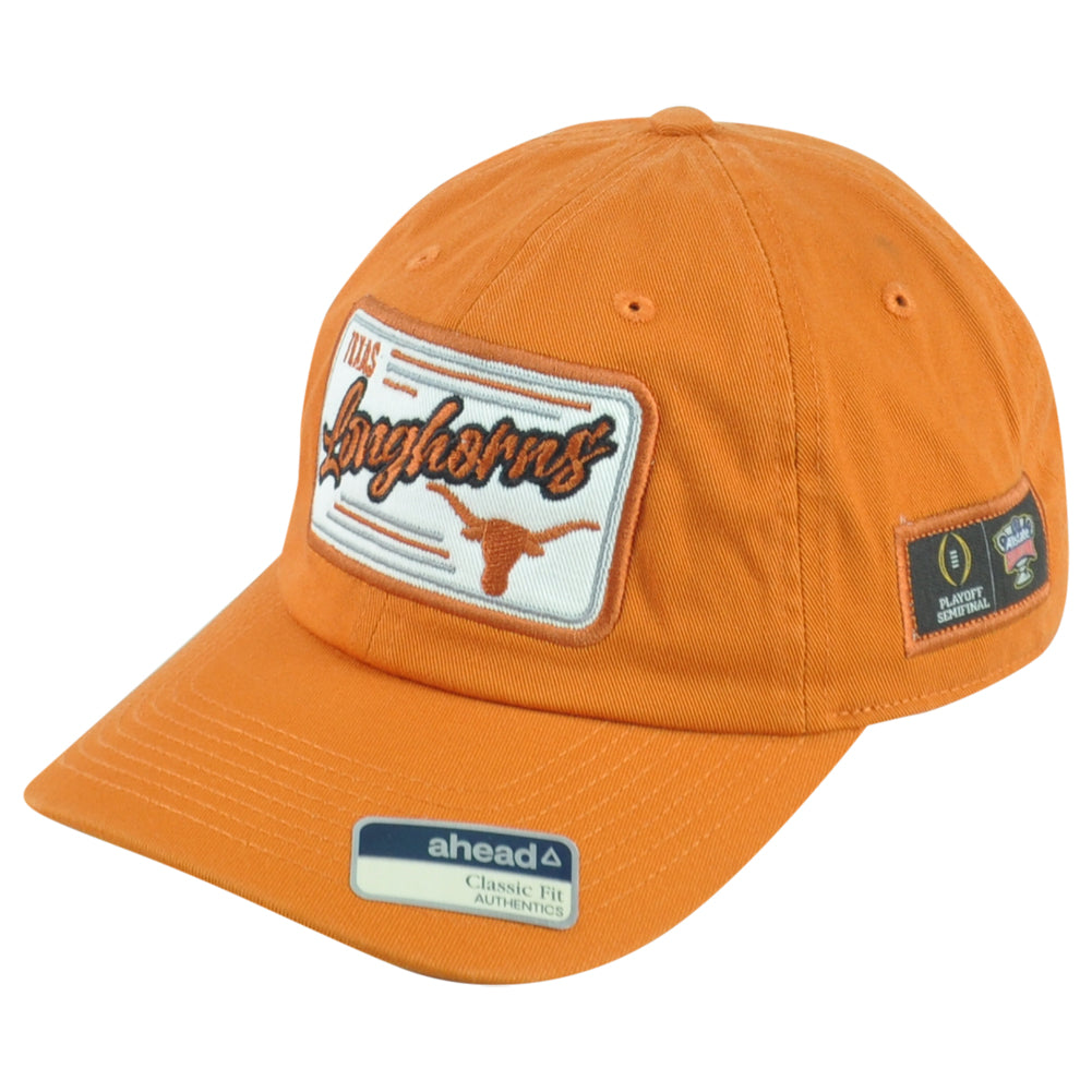 NCAA Ahead Texas Longhorns Playoff Semifinal Authentics Adjustable Adult Hat Cap