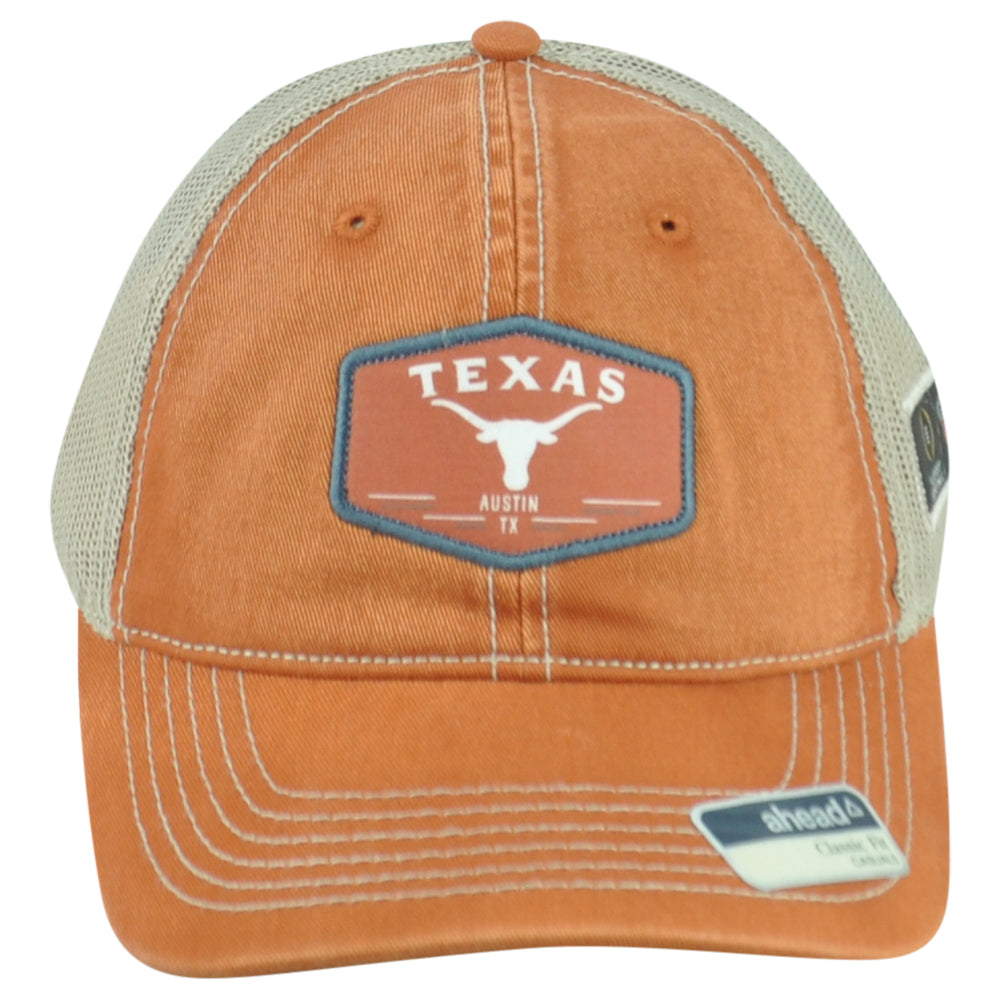 NCAA Ahead Texas Longhorns Playoff Semifinal Trucker Mesh Snapback Men Hat Cap
