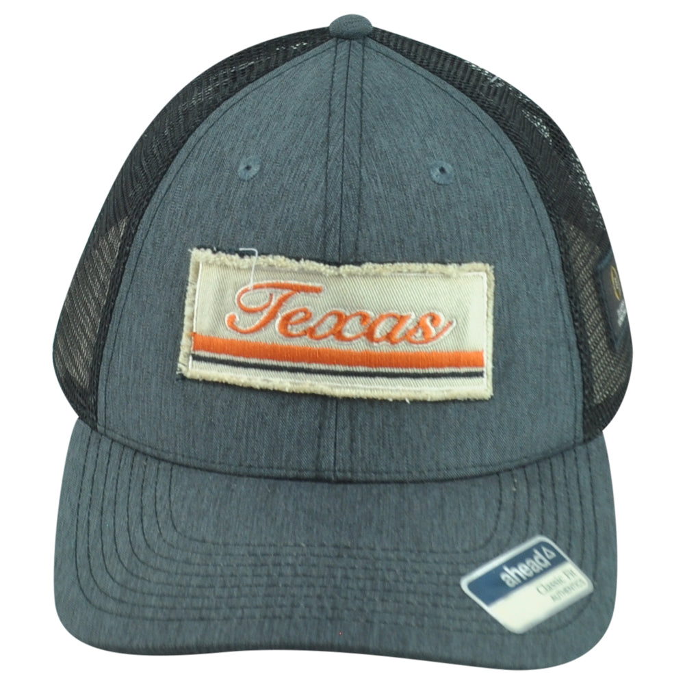 NCAA Ahead Texas Longhorns Playoff Trucker Mesh Snapback Structured Men Hat Cap