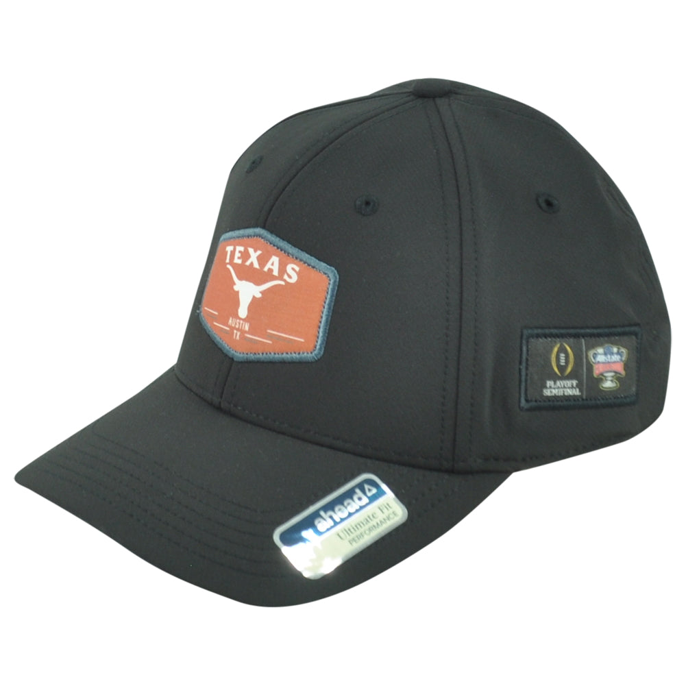 NCAA Ahead Texas Longhorns Playoff Semifinal Ultimate Fit Adjustable Hat Cap