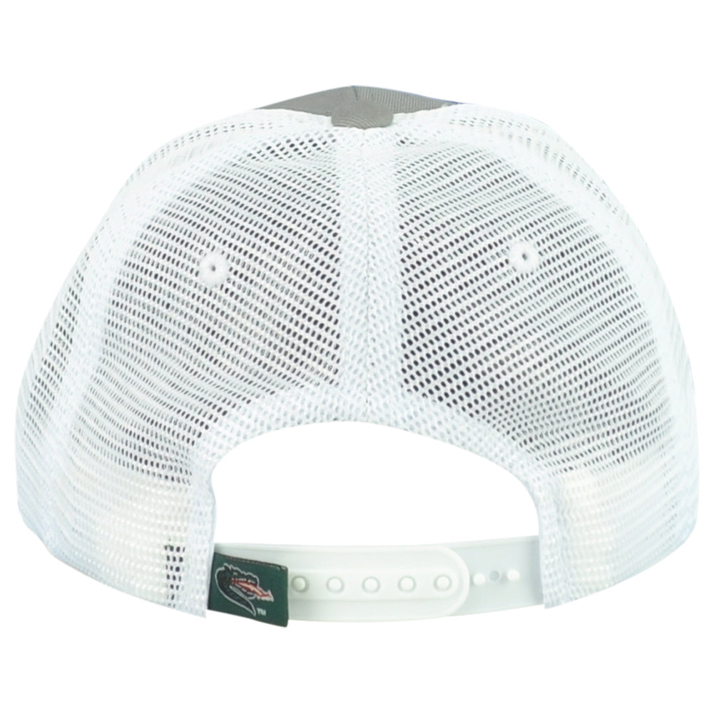 NCAA TOW UAB Blazers Gray White Curved Trucker Mesh Snapback Adults Men Hat Cap