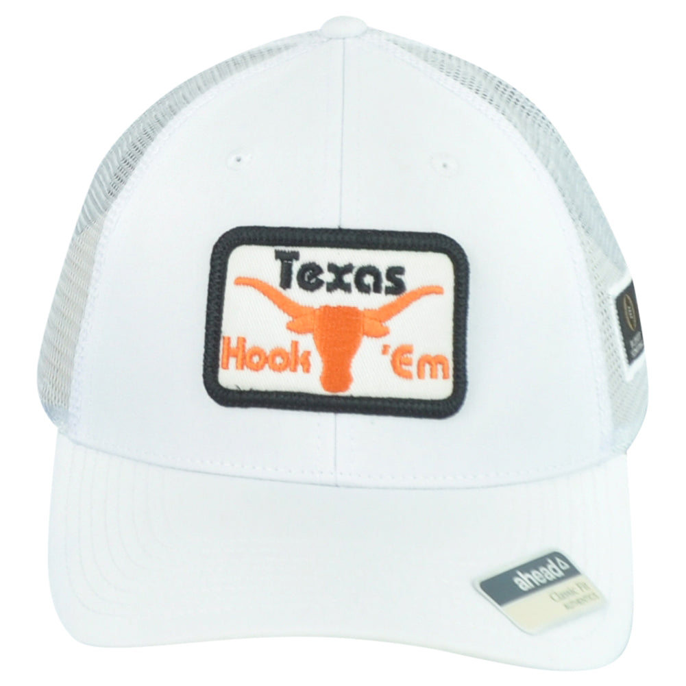 NCAA Ahead Texas Longhorns Playoff Trucker Mesh Snapback Classic Adults Hat Cap