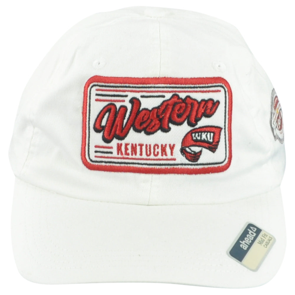NCAA Ahead WKU Western Kentucky Hilltoppers Famous Toastery Bowl White Hat Cap