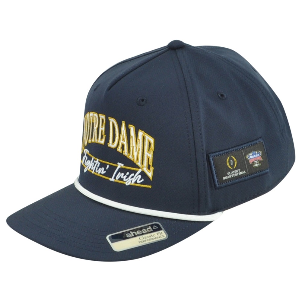 NCAA Ahead Notre Dame Fightin' Irish Playoff Adults Men Classic Fit Cord Hat Cap