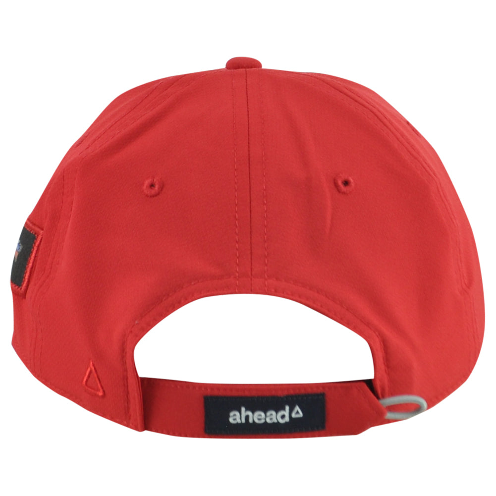 NCAA Ahead Georgia Bulldogs Playoff Adjustable Red Curved Bill Adult Hat Cap